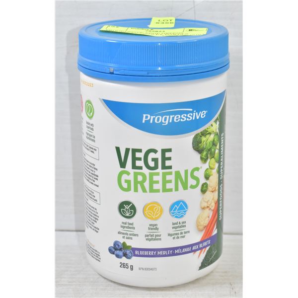 PROGRESSIVE VEGE GREENS BLUEBERRY MEDLEY POWDER