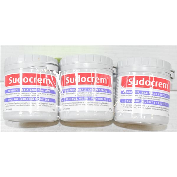 3 PACK SUDOCREM DIAPER RASH AND MINOR SKIN