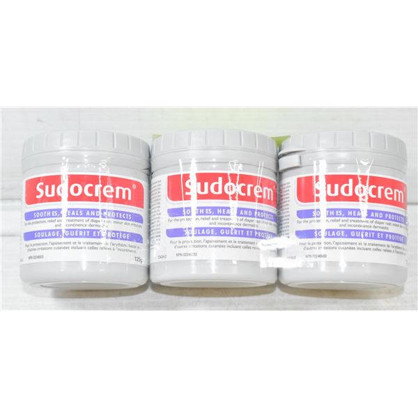 3 PACK SUDOCREM DIAPER RASH AND MINOR SKIN