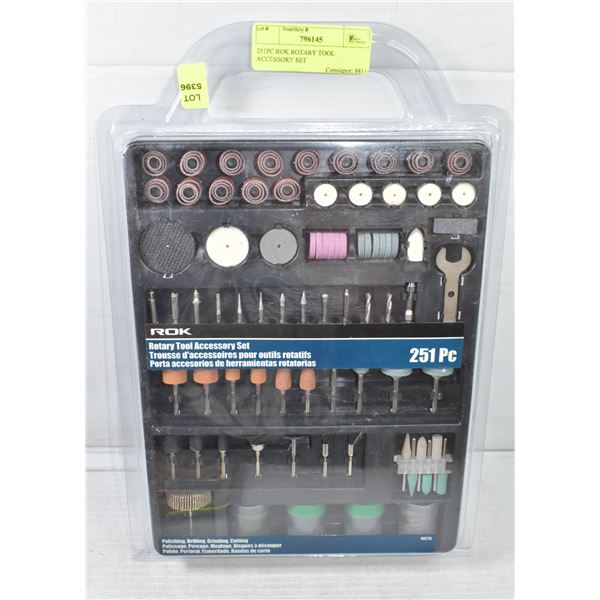 251PC ROK ROTARY TOOL ACCESSORY SET