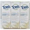 Image 1 : 3PK TOM'S LUMINOUS WHITE CLEAN MINT 85ML SIZE