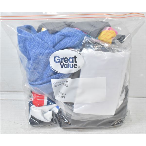 BAG OF VARIOUS NECK GAITERS