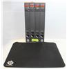 4PK QCK GAMING MOUSE PADS