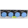 4 PACK COVERGIRL CLEAN MATTE PRESSED POWDER OIL