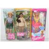 SEALED 3 MATTEL BARBIES 2019