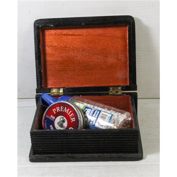 HOLLOW POINT LEAD PELLETS AND AIRSOFT BB'S