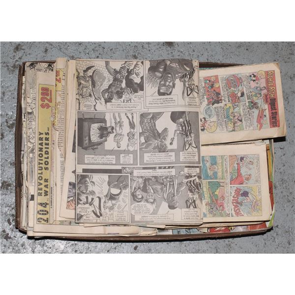 COMIC BOOK COLLECTION WITHOUT COVERS