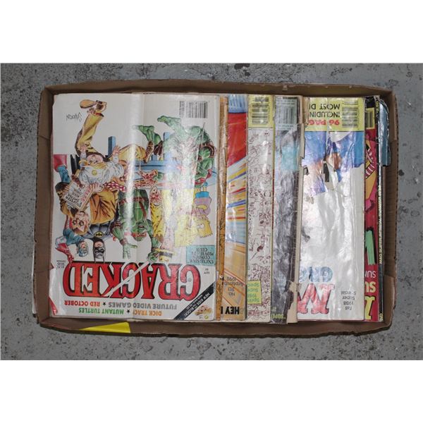 5 MAD 1 CRACKED MAGAZINES