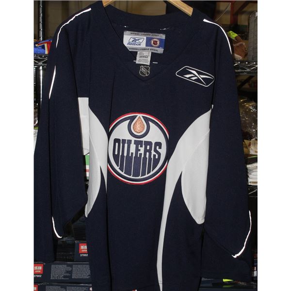 OILERS JERSEY SIZE SMALL