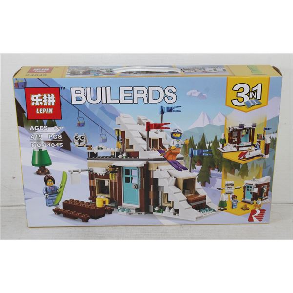 3 BUILDING SETS IN 1 KIT #24045 NEW IN BOX