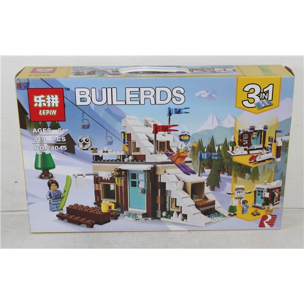 3 BUILDING SETS IN 1 KIT #24045 NEW IN BOX
