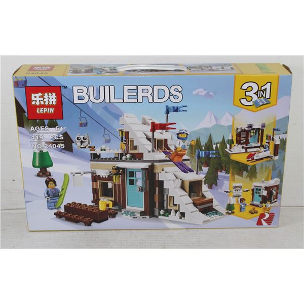 3 BUILDING SETS IN 1 KIT #24045 NEW IN BOX