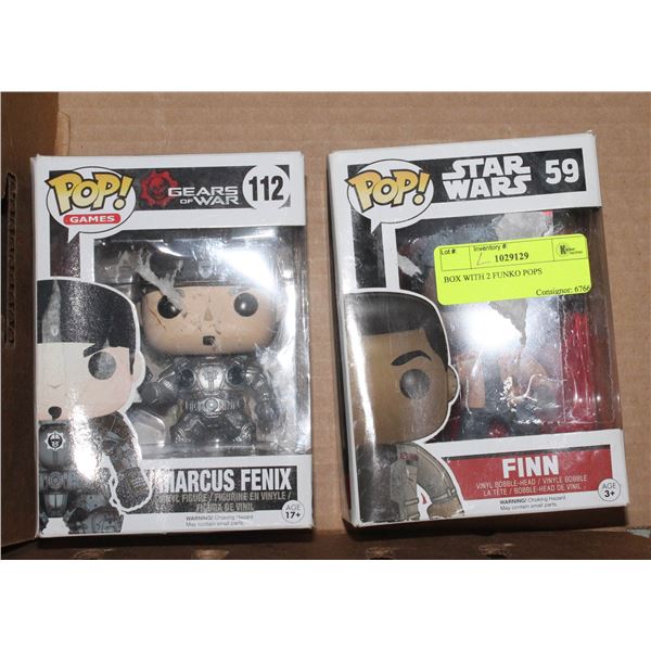 BOX WITH 2 FUNKO POPS