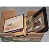 BOX OF ESTATE WALL ART