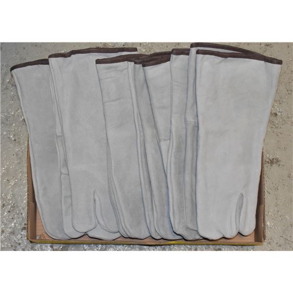 6 PAIR OF WELDING GLOVES