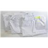 3 PAIRS OF WHITE WORK INDUSTRY PANTS SIZE 44