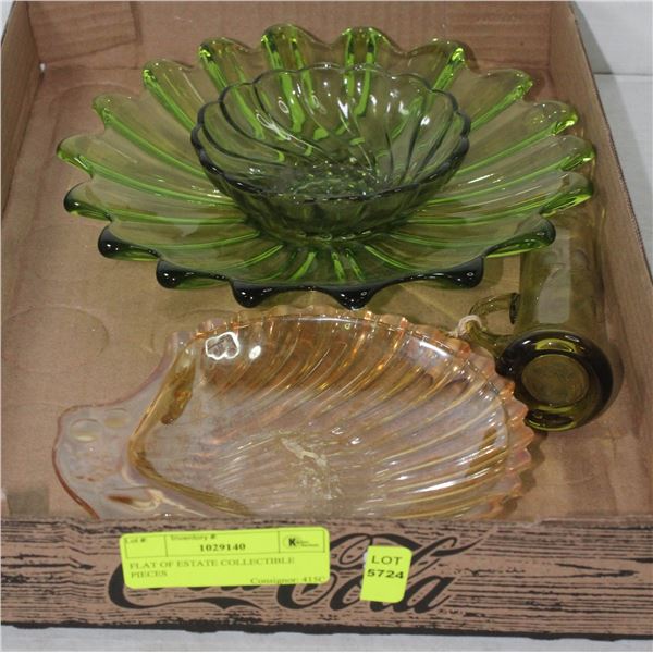 FLAT OF ESTATE COLLECTIBLE PIECES