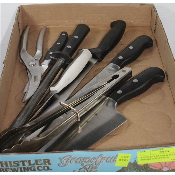 KNIFE & CLEAVER & POULTRY SHEARS COLLECTION