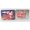 Image 1 : PAIR OF VINTAGE DOUBLE DECK COCA-COLA SANTA