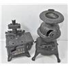 Image 1 : 9" CAST IRON STOVE DISPLAYS - SALESMAN?