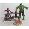 Image 1 : 7 TO 10 INCH POSABLE MARVEL ACTION FIGURES