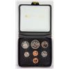 Image 1 : 1980 CANADA DOUBLE PENNY 7 COIN SPECIMEN SET