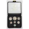 Image 1 : 1974 CANADA DOUBLE PENNY 7 COIN SPECIMEN SET