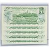 Image 2 : 5 X CONSECUTIVE UNCIRCULATED $1 BILLS 1973