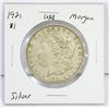 Image 1 : 1921 SILVER USA MORGAN CIRCULATED $1 DOLLAR COIN