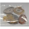 Image 1 : LOT OF 5 JEWELLRY READY GEODE SLICES
