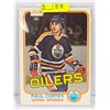 Image 1 : OILERS PAUL COFFEY ROOKIE CARD HI GRADE
