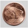 Image 2 : 1 OZ .999 FINE COPPER COIN