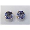 Image 2 : JS72-29 10K YELLOW GOLD TANZANITE  EARRINGS