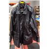 Image 1 : GENUINE BLACK LEATHER MEN'S JACKET FROM "THE