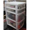 Image 1 : 4-DRAWER GRACIOUS LIVING STORAGE CONTAINER ON