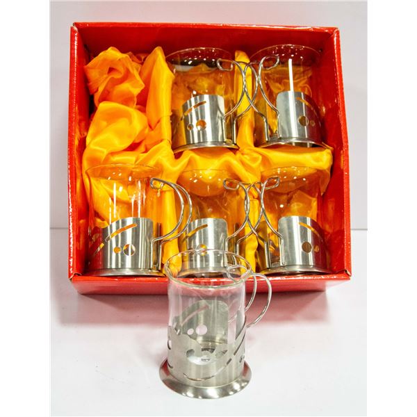 6 PC COFFEE MUGS SET