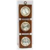 Image 1 : VINTAGE WOODEN BAROMETER