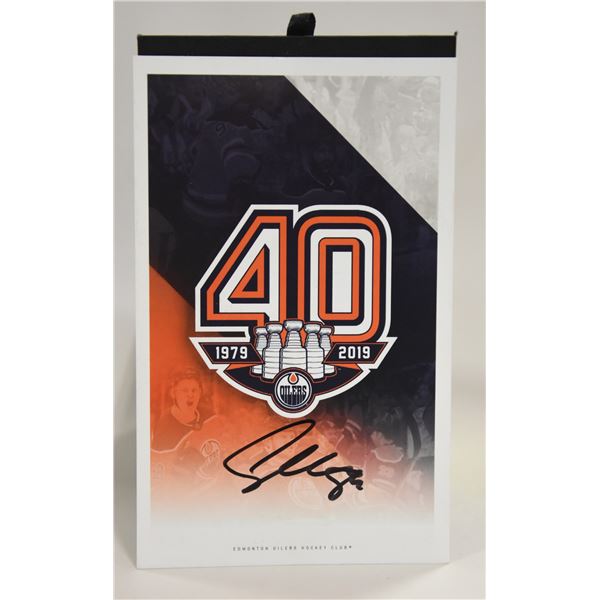 SAM GAGNER AUTOGRAPHED CARD.