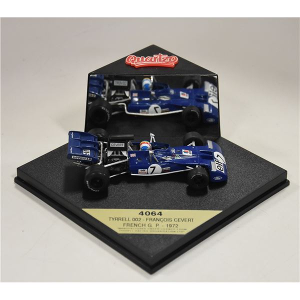 FRANCOIS CERVERT TYRREL DIE CAST 1:43 SCALE