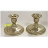 Image 1 : STAMPED BIRKS STERLING SILVER CANDLE STICK SET