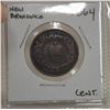 Image 1 : 1864 NEW BRUNSWICK ONE CENT COIN