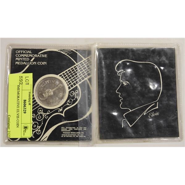 COMMEMORATIVE ELVIS COIN