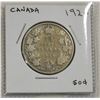 Image 1 : 1920 CANADIAN SILVER 50 CENT COIN