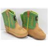 Image 1 : JOHN DEERE BOOTS INFANT SIZE 4