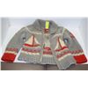 Image 1 : KIDS VINTAGE KNIT SWEATER: GREY BOATS
