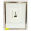Image 1 : FRAMED SIGNED PRINT APPROX 14" X 18"
