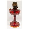 Image 1 : RED ALLADIN OIL LAMP CHIMNEY IN ORIGINAL BOX
