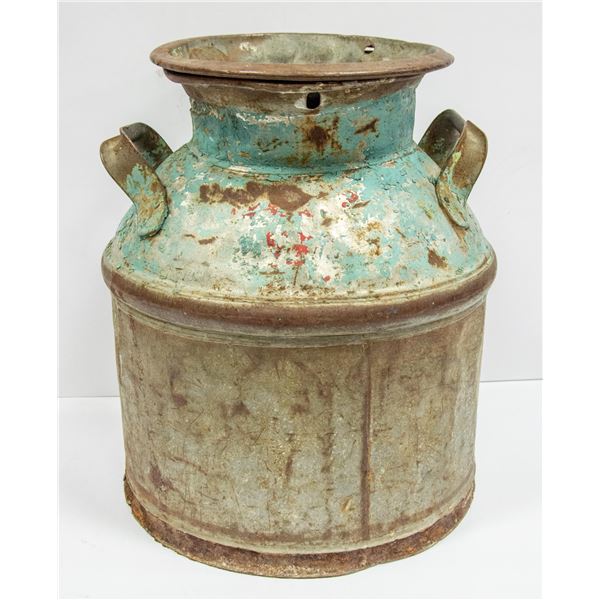 1930'S MILK CAN WITH CARACTER