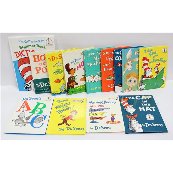 DR SEUSS BOOKS - SET OF 13