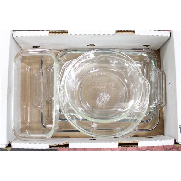 PYREX, ANCHOR, AND FIREKING BAKEWARE